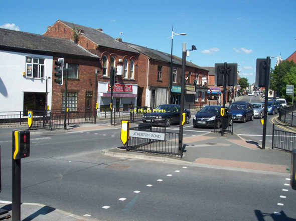 Photo 6"x4" The crossroads at Hindley town centre Hindley\/SD6204 c2011