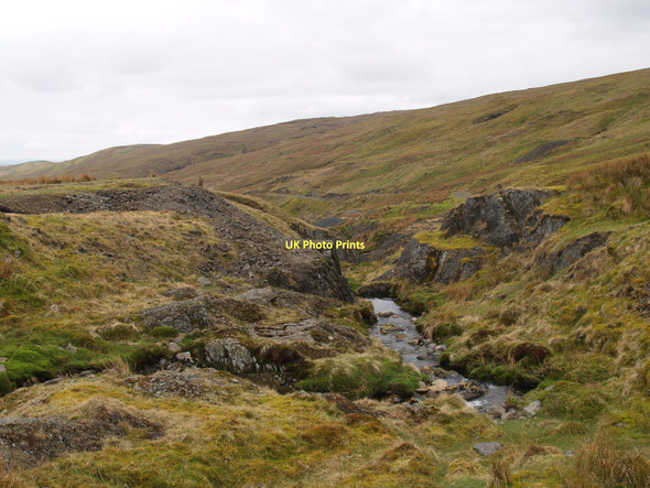 Photo 6"x4" Disused Mine Workings on Afon Tarennig Crib yr Esgair c2011
