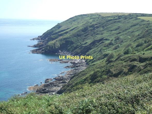 Photo 6"x4" East side of the Dodman Gorran Haven c2011