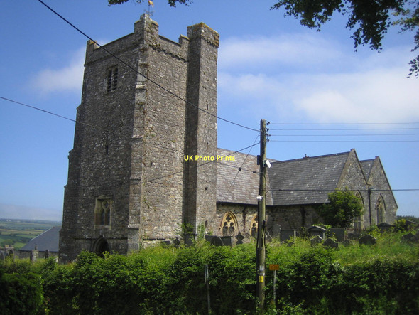 Photo 6"x4" St Mary's, Trefdraeth Newport\/Trefdraeth c2011