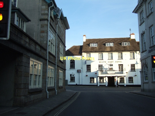 Photo 6"x4" The White Hart hotel Okehampton c2011