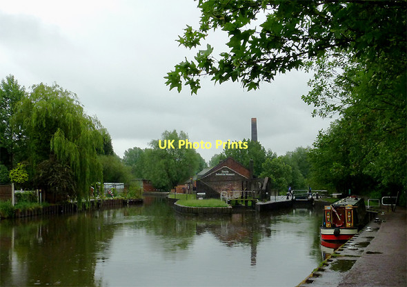 Photo 6"x4" Raining at Etruria Junction, Stoke-on-Trent Stoke-on-Trent c2011