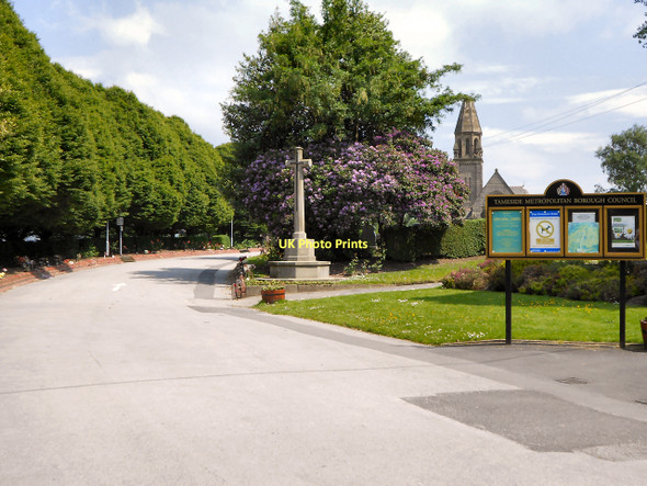 Photo 6"x4" Dukinfield Cemetery and Crematorium Ashton-Under-Lyne c2011