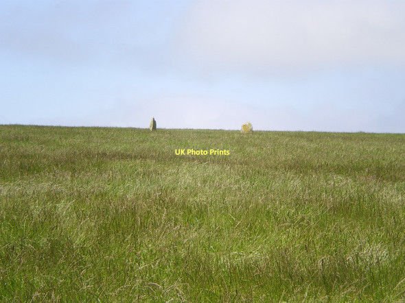 Photo 6"x4" Penparke standing stones Brynberian c2011