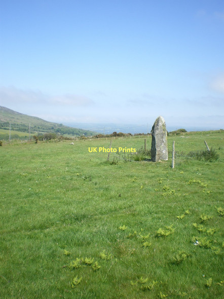 Photo 6"x4" Trefach standing stone \/ menhir Pentrisil c2011