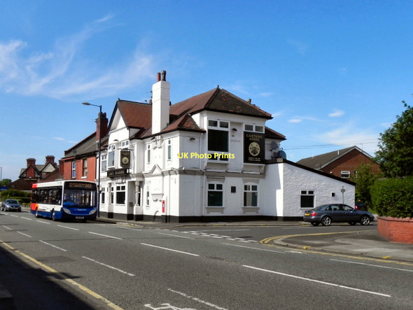 Photo 6"x4" The Carters Arms Denton\/SJ9295 c2011