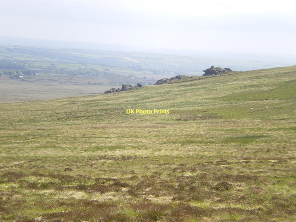 Photo 6"x4" Carn Arthur from the north Caermeini c2011