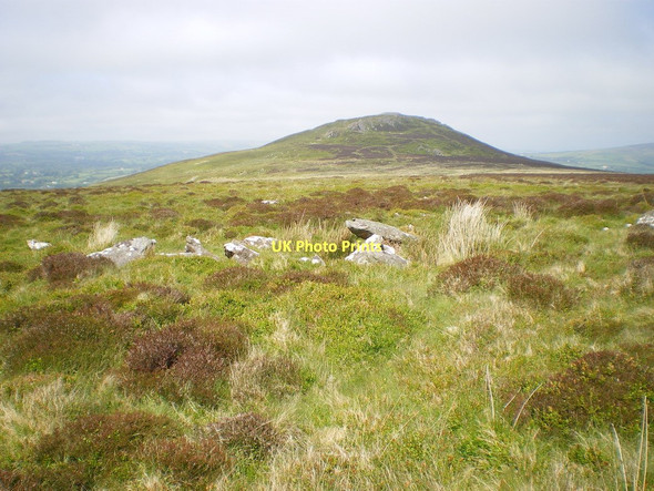 Photo 6"x4" Carn Ferched - a ruined cairn Caermeini c2011