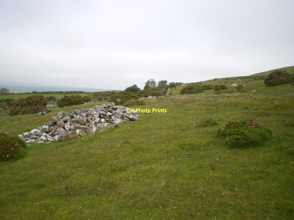 Photo 6"x4" Stone pile at the foot of Foel Drygarn Penygroes\/SN1535 c2011