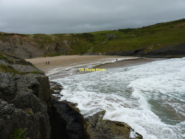 Photo 6"x4" Traeth y Mwnt Y Ferwig c2011