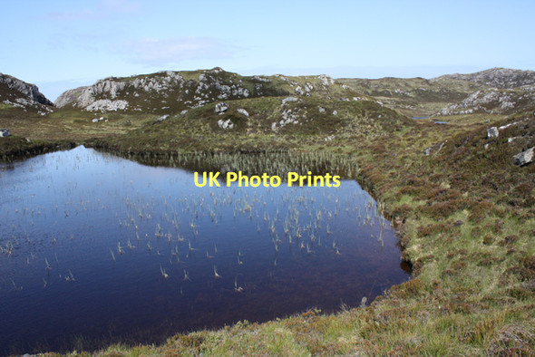 Photo 6"x4" Lochan, Glac Mhor Scourie c2011