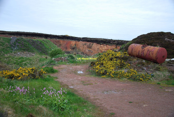 Photo 6"x4" Warth Hill Quarry John O' Groats c2011