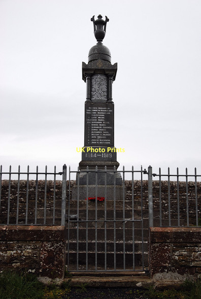 Photo 6"x4" War Memorial Canisbay c2011