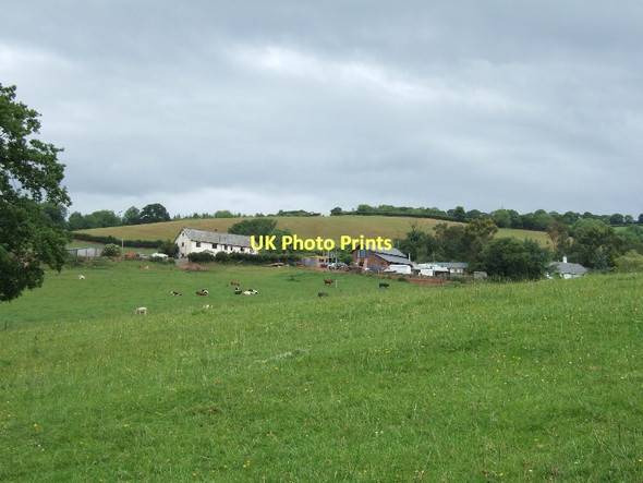 Photo 6"x4" Holwell Farm Tiverton\/SS9512 c2011
