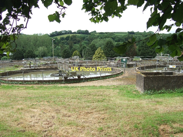 Photo 6"x4" Tiverton Sewage Works Tiverton\/SS9512 c2011