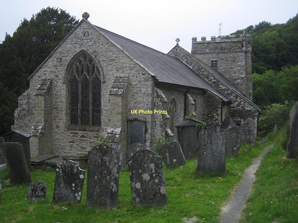 Photo 6"x4" St Brynach's church, Nevern Nevern\/Nanhyfer c2011