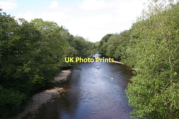 Photo 6"x4" River Nairn from Howford Bridge Moss-side\/NH8555 c2011