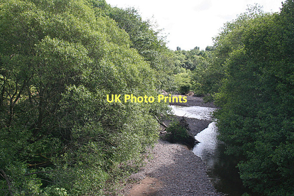 Photo 6"x4" River Nairn from Howford Bridge Moss-side\/NH8555 c2011 P1