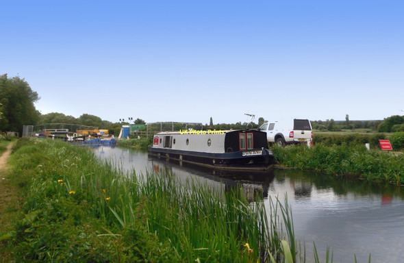 Photo 6"x4" Above Kings Lock North Newton\/ST3031 c2011