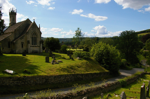 Photo 6"x4" Sheepscombe: St John the Apostle Sheepscombe c2011