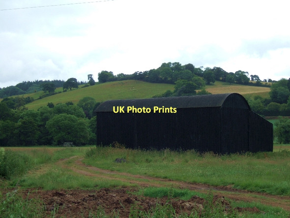 Photo 6"x4" Barn in the valley of the River Exe Bickleigh\/SS9407 c2011