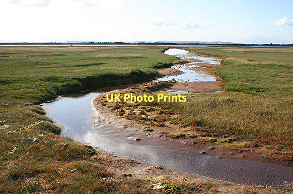 Photo 6"x4" Channel in the Salt Marsh Kingsteps c2011