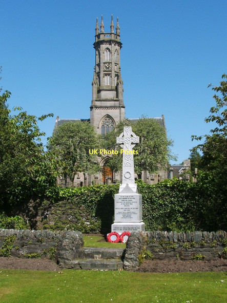Photo 6"x4" Rhu War Memorial and Parish Church Rhu\/NS2684 c2011