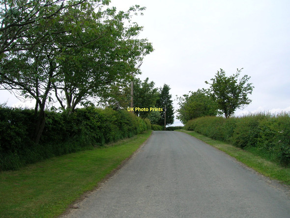 Photo 6"x4" Minor road towards Salton Salton c2011