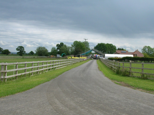 Photo 6"x4" Track to Brawby Grange Brawby c2011