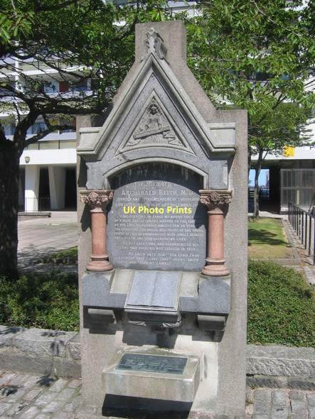 Photo 6"x4" Archibald Reith Memorial Aberdeen\/NJ9206 c2010