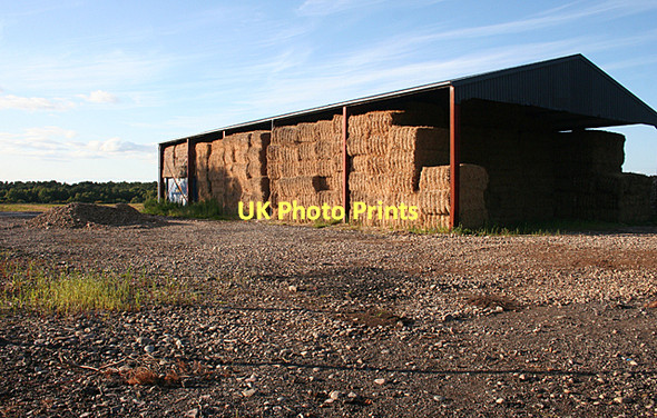 Photo 6"x4" Straw Barn Dyke\/NH9858 c2011
