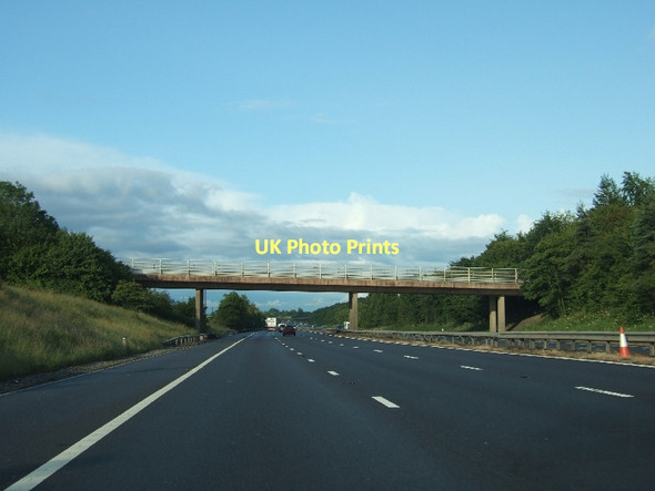 Photo 6"x4" Bridge to Wrangway over M5 Wellington\/ST1420 c2011
