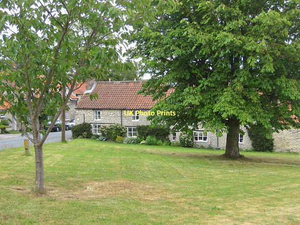 Photo 6"x4" Foundry Cottages, rear view Wrelton c2011