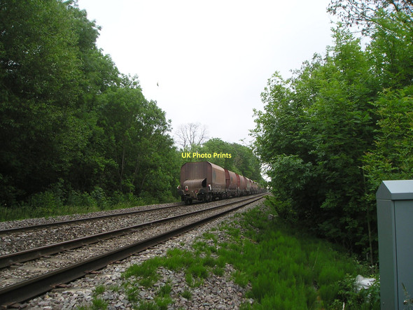 Photo 6"x4" Early morning goods train Skinners Green c2011