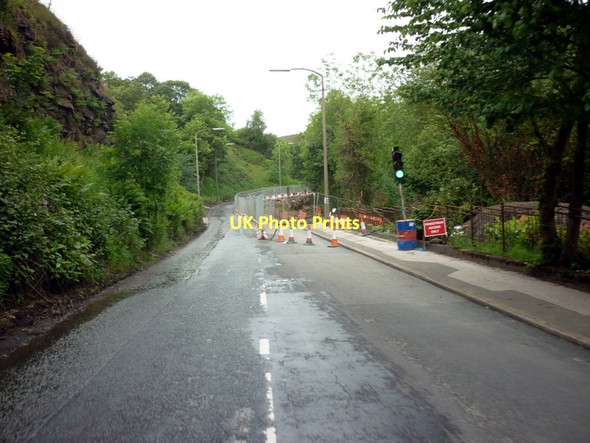 Photo 6"x4" Roadworks on the A640 at Newhey Milnrow c2011