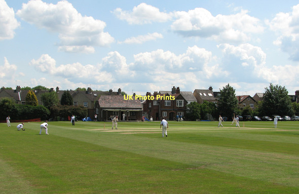 Photo 6"x4" Fitzwilliam College Cricket Ground Arbury\/TL4460 c2011