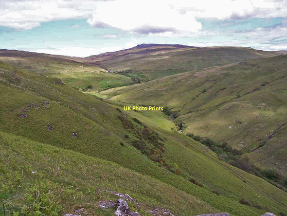 Photo 6"x4" Valley of the Meadale Burn Portnalong c2011