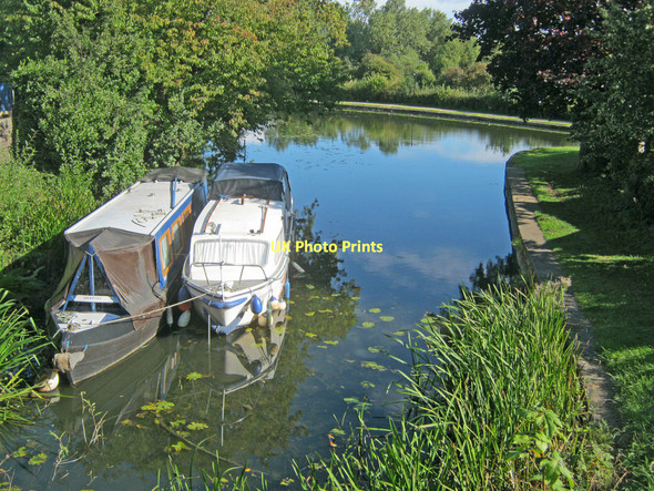 Photo 6"x4" Derby canal at Sandiacre Long Eaton c2010