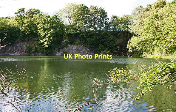 Photo 6"x4" Humbie Quarry Newliston\/NT1073 c2011