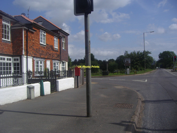 Photo 6"x4" The A22 at junction of Ray Lane, Blindley Heath Blindley Heath c2011