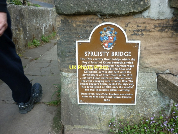 Photo 6"x4" Spruisty Bridge, Knox, Harrogate Harrogate c2011