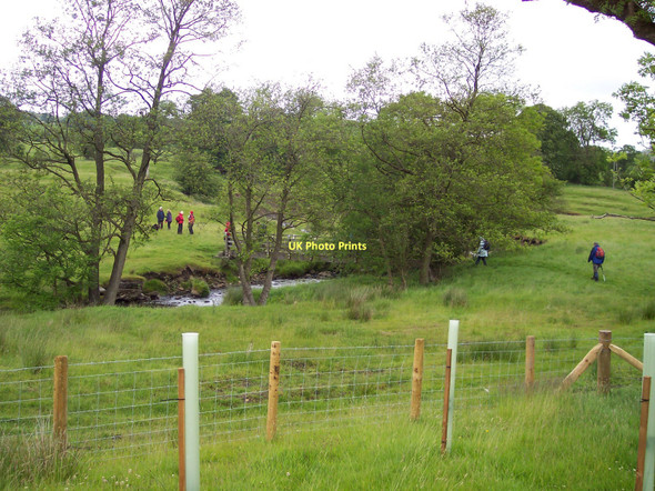 Photo 6"x4" The approach to Sabden Brook footbridge Read c2011