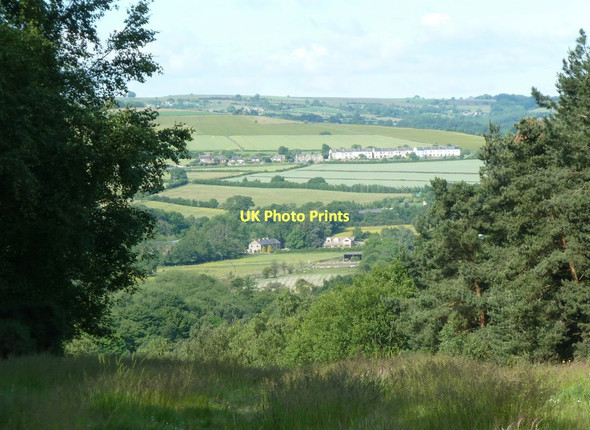 Photo 6"x4" Gap between woods with views The Brushes c2011