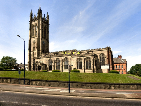 Photo 6"x4" St Michael's parish Church, Ashton-Under-Lyne Ashton-Under-Lyne c2011