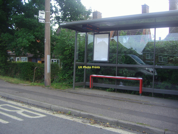 Photo 6"x4" Bus stop on the A22, East Grinstead East Grinstead c2011