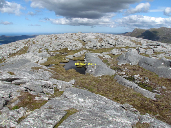 Photo 6"x4" Meallan Liath summit Meallan Liath c2011