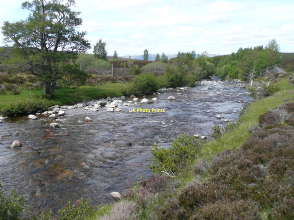 Photo 6"x4" River Tromie  Allt na Feinnich c2011