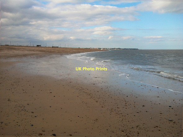 Photo 6"x4" Landguard Point The Port of Felixstowe c2011