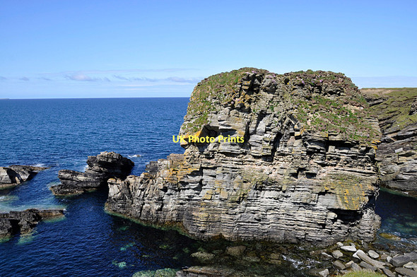 Photo 6"x4" Castle o' Burrian Rapness c2011