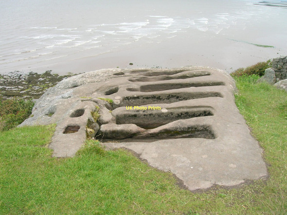 Photo 6"x4" Rock Tombs, St Patrick's Chapel Heysham c2011